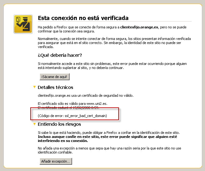 Security By Default: Errores SSL en navegadores, cuales son y su ... Security By Default: Errores SSL en navegadores, cuales son y su ...