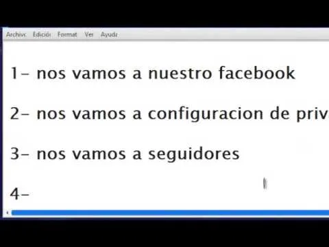 como hacer para poner seguidores en facebook - YouTube