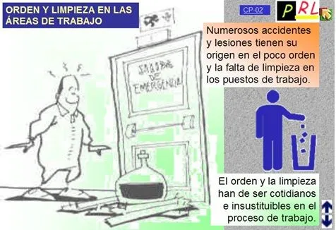 SEGURIDAD EN EL TRABAJO: TEMAS PROPUESTOS: ORDEN Y ASEO Y ...