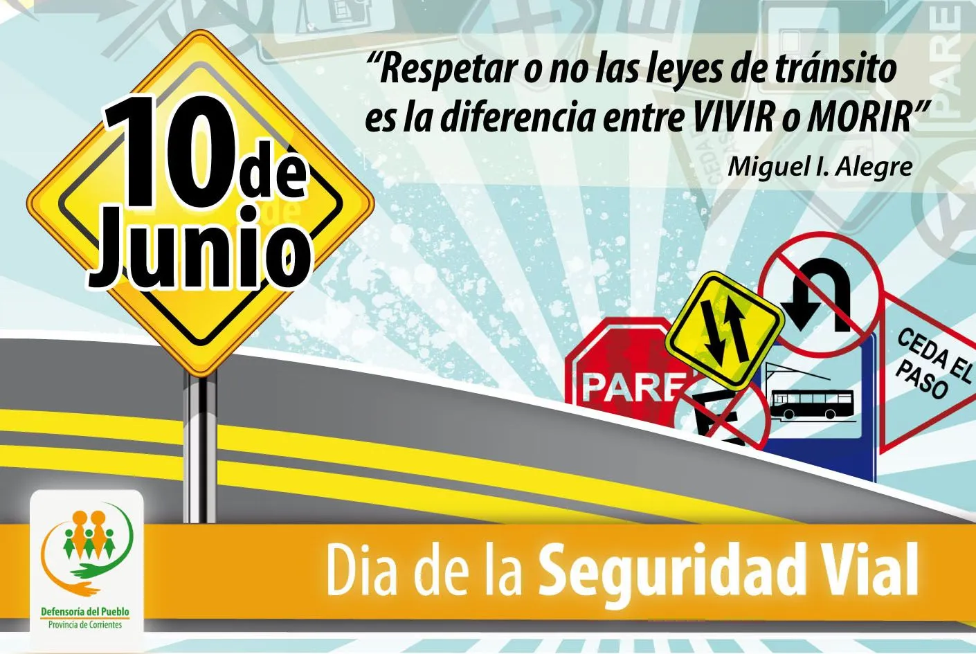 SEGURIDAD VIAL | "Para ejercer un derecho primero hay que conocerlo"