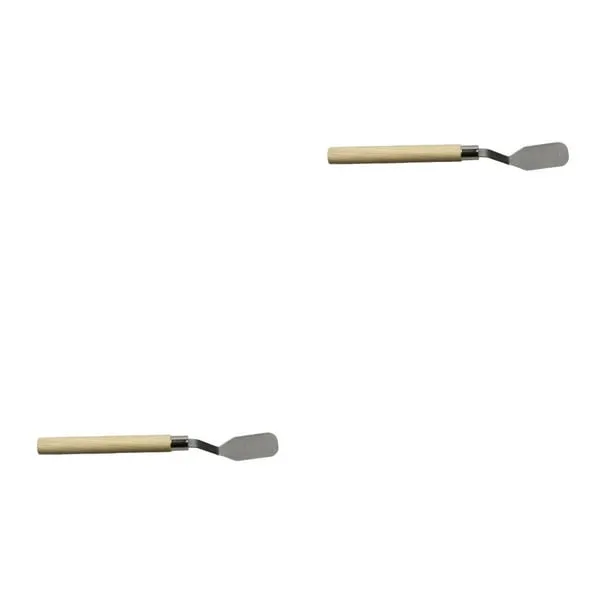 Seitruly Espátula de acero inoxidable, herramientas profesionales de dibujo, pala para pintura al óleo, mango de madera, raspador, cabeza plana 2piezas Seitruly | Walmart en línea Seitruly Espátula de acero inoxidable, herramientas profesionales de dibujo, pala para pintura al óleo, mango de madera, raspador, cabeza plana 2piezas Seitruly | Walmart en línea