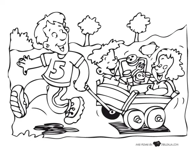 Dibujos para colorear - Bebés y más