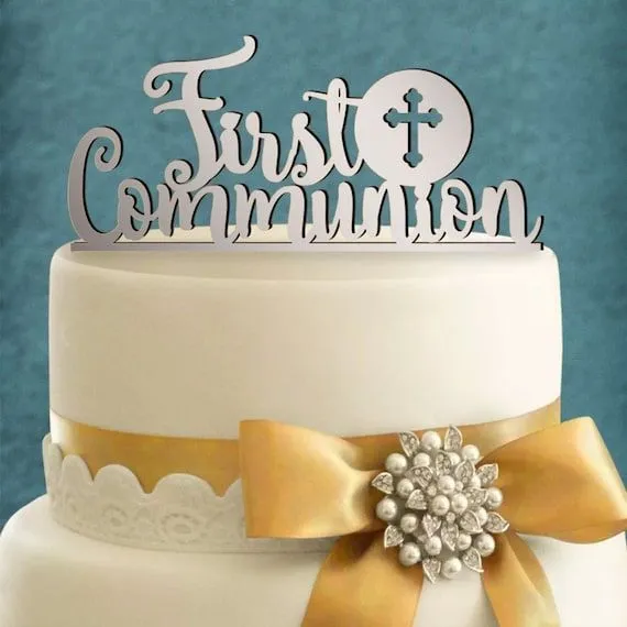 Selección de Toppers de Torta Católica Decoraciones de - Etsy México Selección de Toppers de Torta Católica Decoraciones de - Etsy México