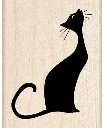 Sello "Silueta gato" - Cromatismes