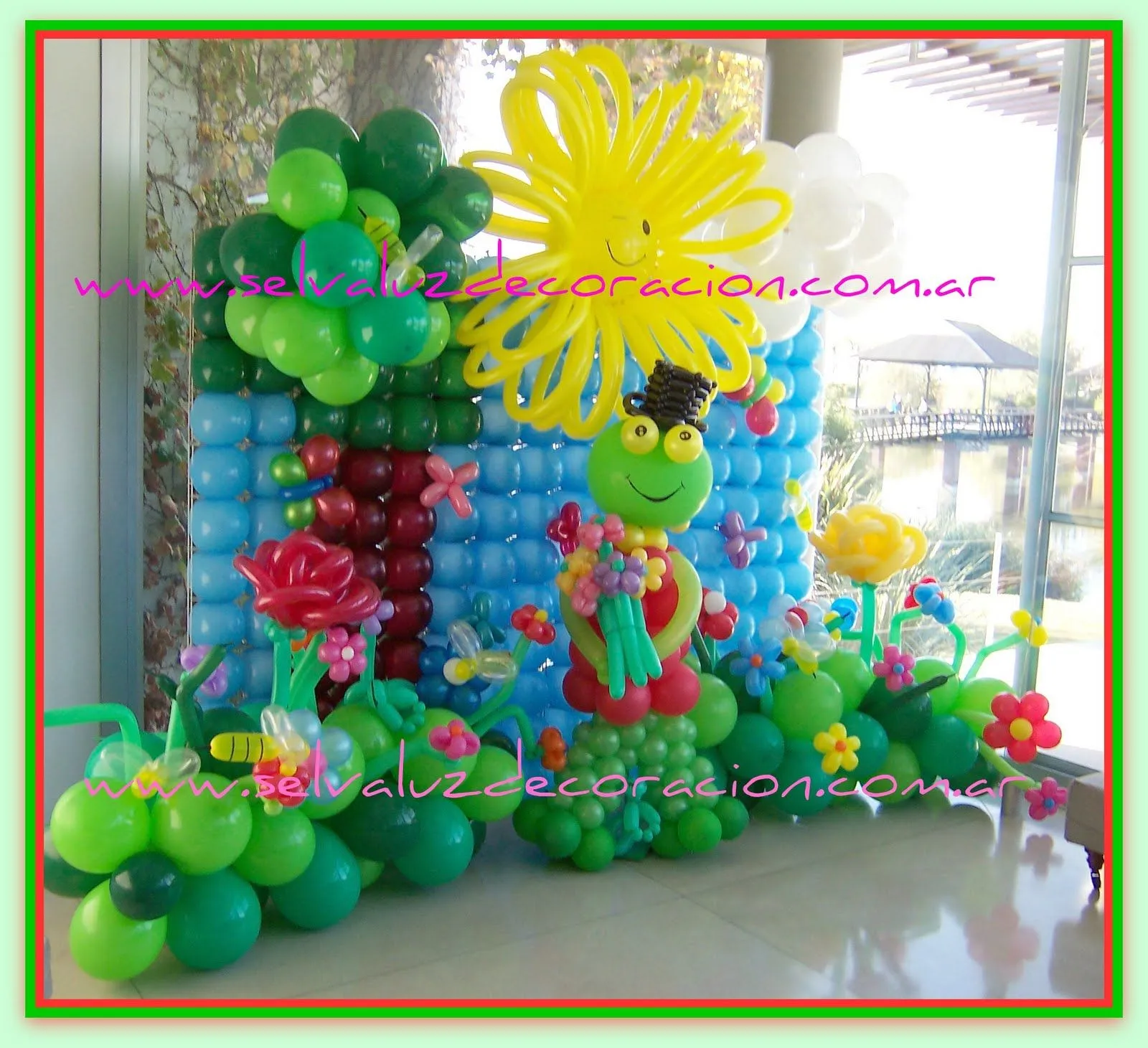 Selva Luz decoración con globos.Buenos Aires Argentina ... Selva Luz decoración con globos.Buenos Aires Argentina ...