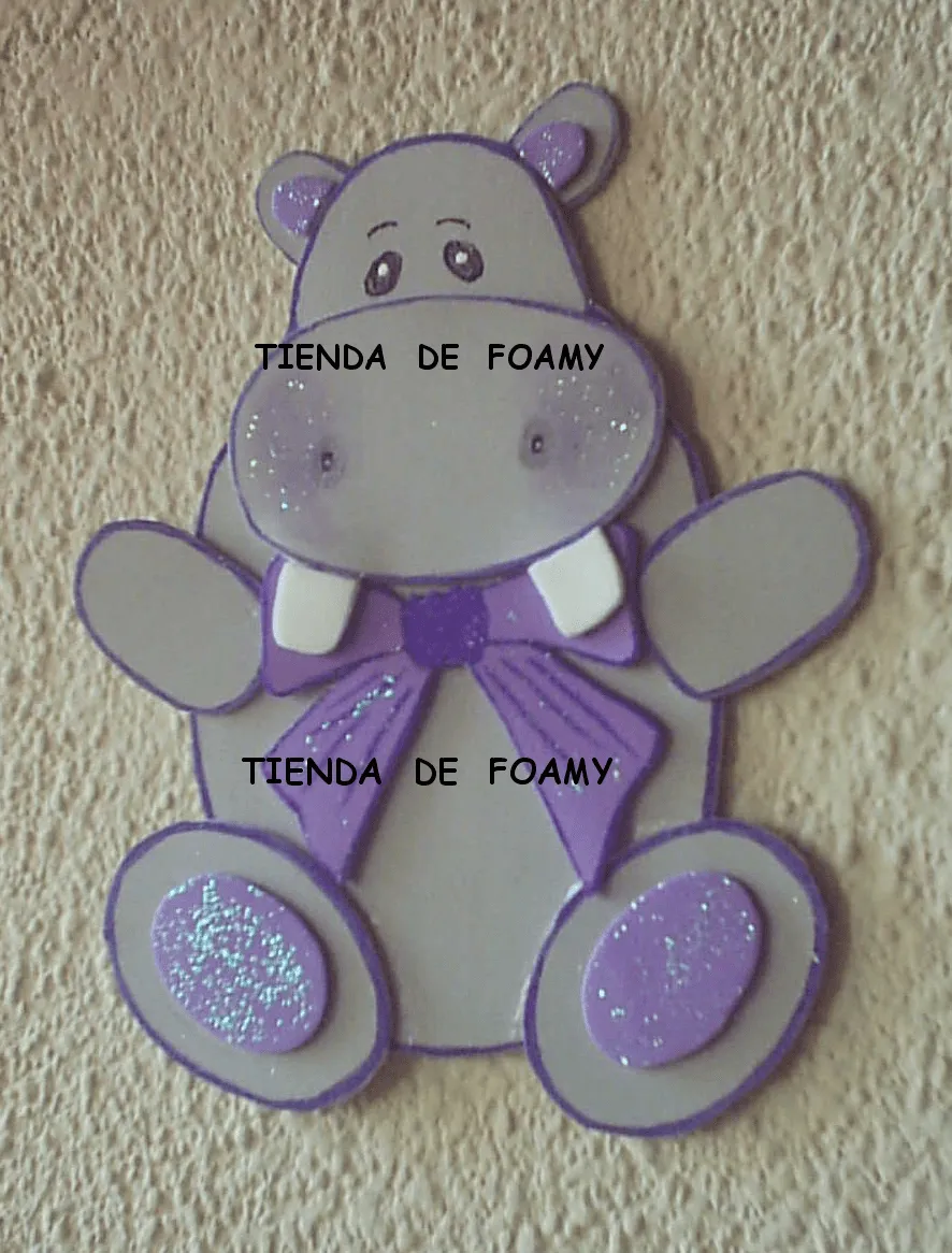 Animalitos de la selva en foami - Imagui