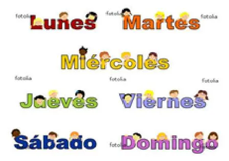 DIAS DE LA SEMANA - Imagui