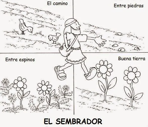 EL SEMBRADOR Jesús contó historias sencillas de la vida cotidian… | Actividades de la escuela dominical, Lecciones de la escuela dominical, Escuela dominical EL SEMBRADOR Jesús contó historias sencillas de la vida cotidian… | Actividades de la escuela dominical, Lecciones de la escuela dominical, Escuela dominical