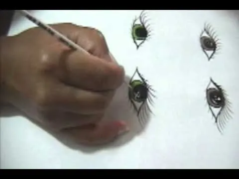Seminario para pintar Ojos - Parte 8/16 - YouTube Seminario para pintar Ojos - Parte 8/16 - YouTube
