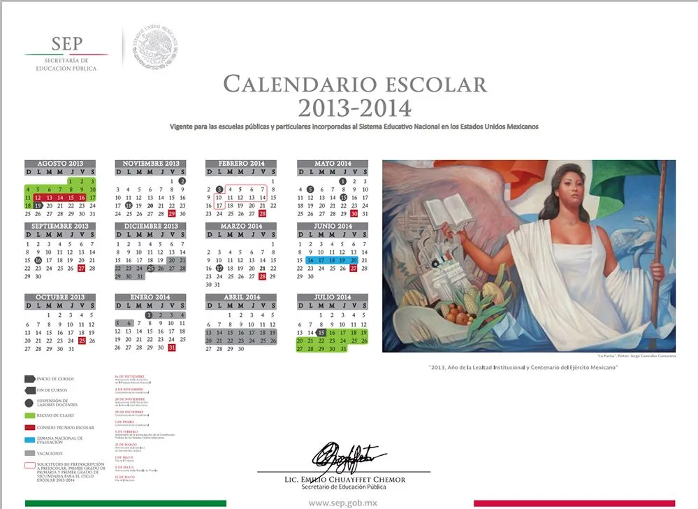 SEMINARIO SALÓN 91 : CALENDARIO ESCOLAR 2013 - 2104 SEMINARIO SALÓN 91 : CALENDARIO ESCOLAR 2013 - 2104
