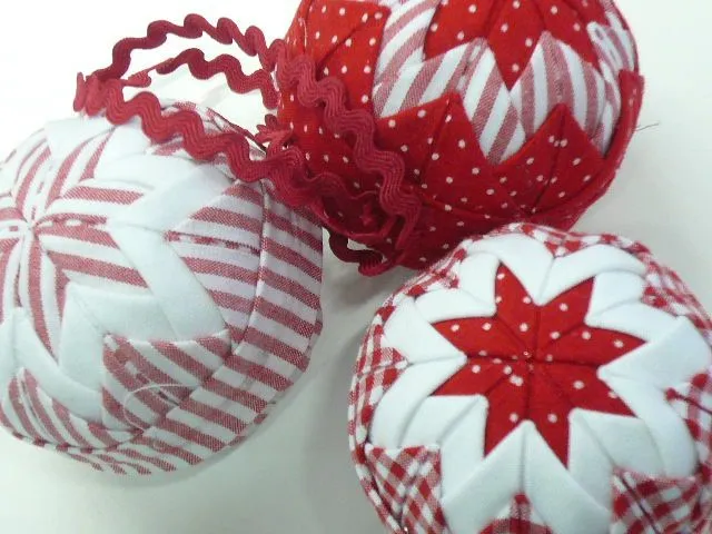 SEN Patchwork: BOLAS DE NAVIDAD