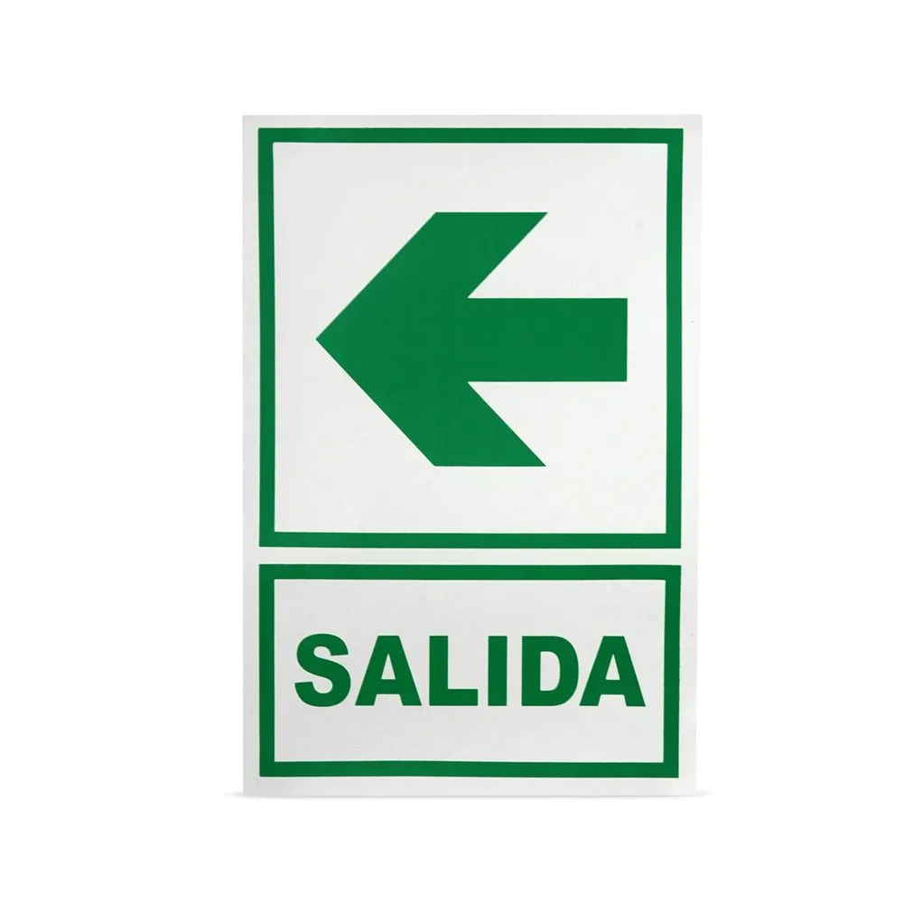 Señal Fotoluminiscente Salida Izquierda - Promart Señal Fotoluminiscente Salida Izquierda - Promart