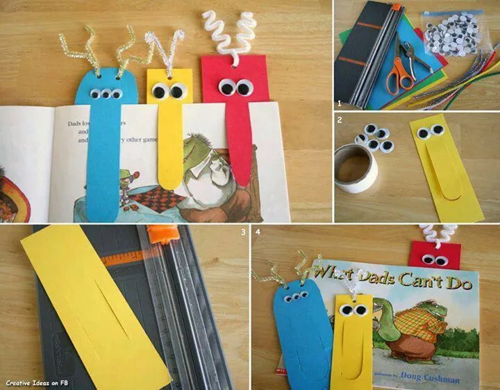 Señaladores | Manualidades Escolares | Pinterest