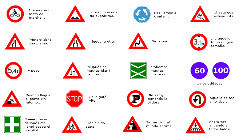 Señales de trafico para niños - Imagui