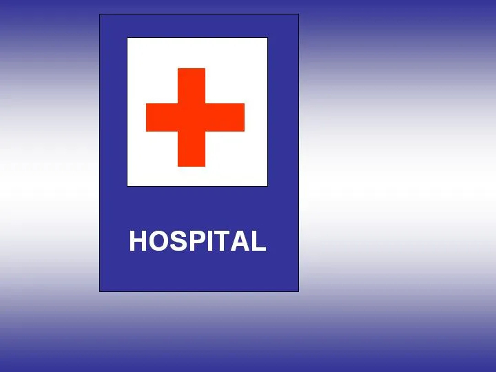Señal de transito INDICA HOSPITAL - Imagui