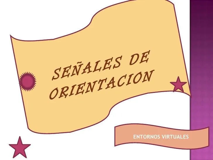 Señales orientacion