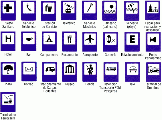 Señales informativas de transito peru - Imagui