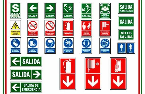 Señales de seguridad de sismo - Imagui