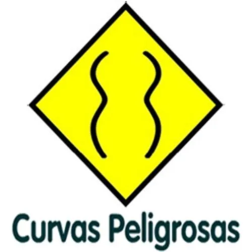 Señales de transito curvas peligrosas - Imagui