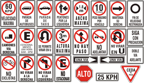Dibujos de señales de trafico para colorear - Imagui Dibujos de señales de trafico para colorear - Imagui