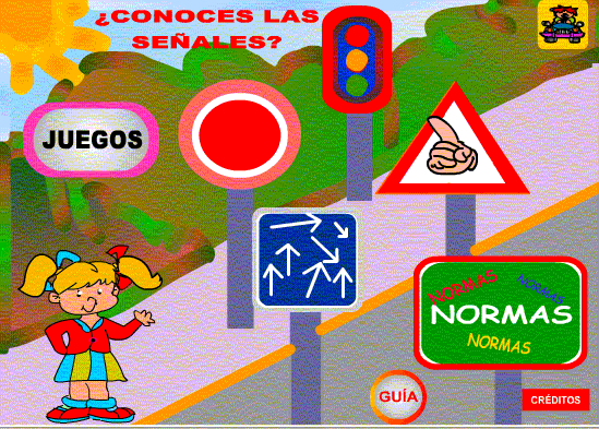 Principales señales de transito para niños para colorear - Imagui