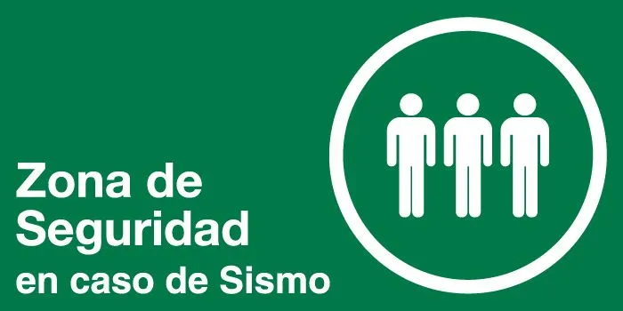 señaletica seguridad zona seguridad sismo - Signshop señaletica seguridad zona seguridad sismo - Signshop