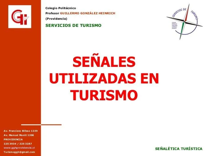 Señalética Turística