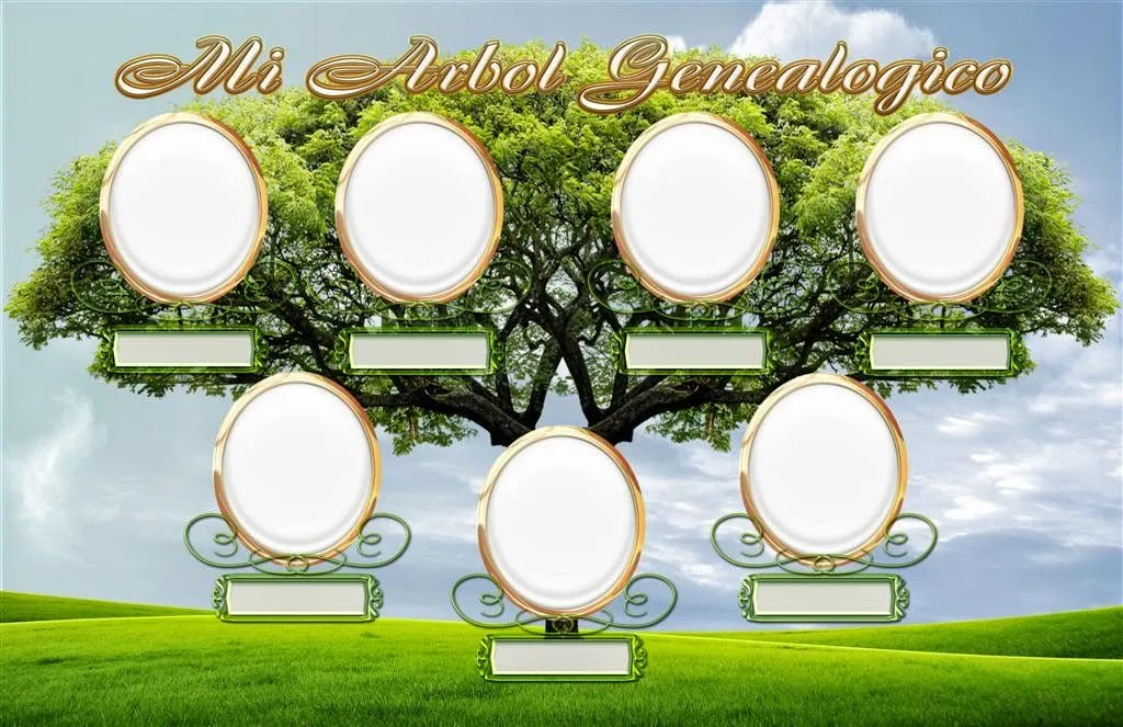 Sencillo, elegante y bonito árbol genealógico en png | Frames Sencillo, elegante y bonito árbol genealógico en png | Frames