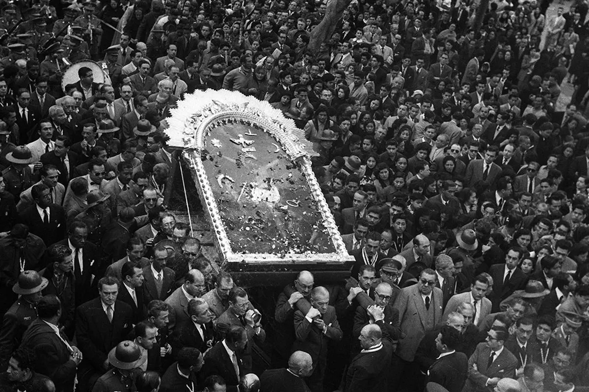 Señor de los Milagros | Procesión del Señor de los Milagros | Señor de  Pachacamilla | Centro de Lima | años 50 | nnsp | ARCHIVO-ELCOMERCIO | EL  COMERCIO PERÚ