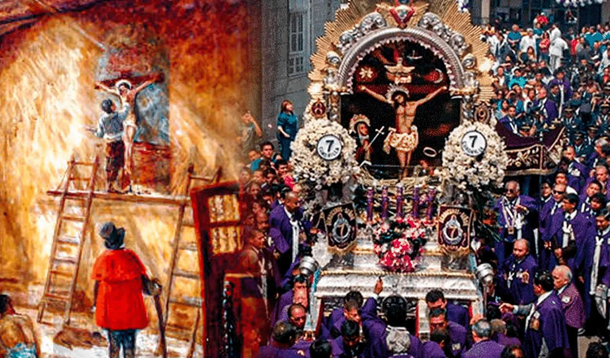 Señor de los Milagros: ¿quién fue 'Benito', el hombre esclavizado que pintó  la imagen? | Mes morado | Cristo Morado | Respuestas | La República