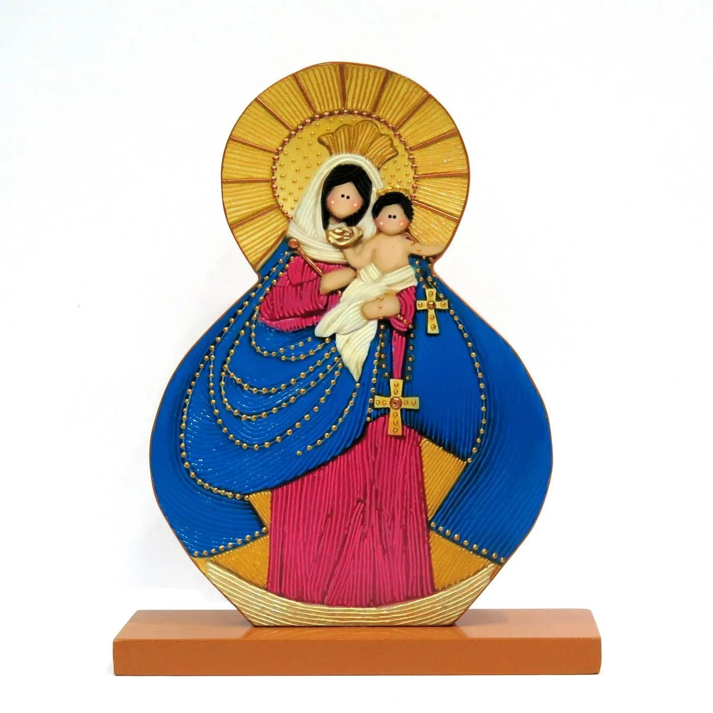 Nuestra Señora de Chiquinquirá Virgen de la Chinita - Etsy México