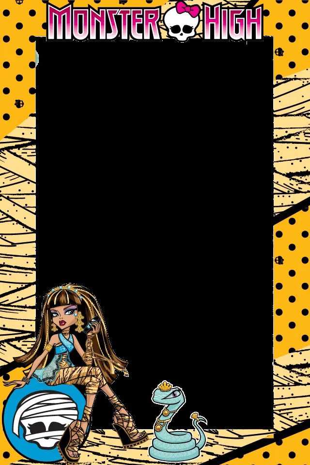 Sensacionales Marcos para Fotos de Monster High. ~ Marcos Gratis ...