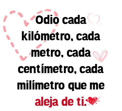 Sentimiento y palabras de amor: AMOR A LA DISTANCIA Sentimiento y palabras de amor: AMOR A LA DISTANCIA