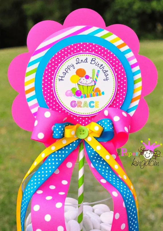 Sentro de mesa candy land - Imagui