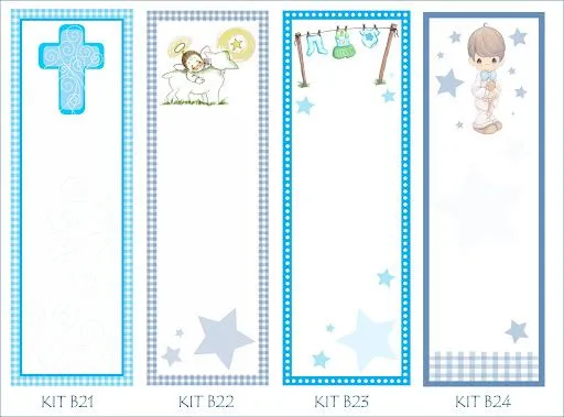 Separadores de libros para imprimir bautizo - Imagui