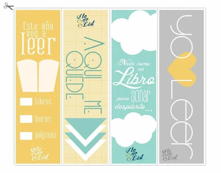 Separadores de libros.. | Imágenes imprimibles | Pinterest