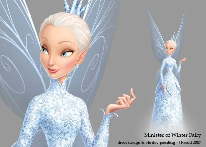 Tinker Bell (Campanilla), de la sorpresa a la admiración. |