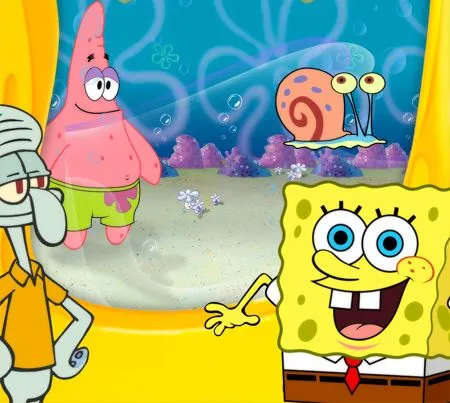 Marco para Fotos. El mundo de Bob Esponja