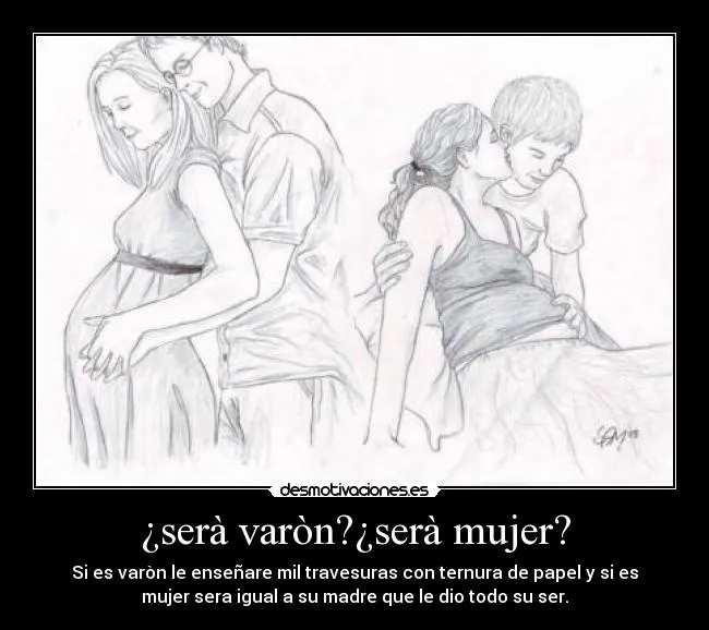 serà varòn?¿serà mujer? | Desmotivaciones