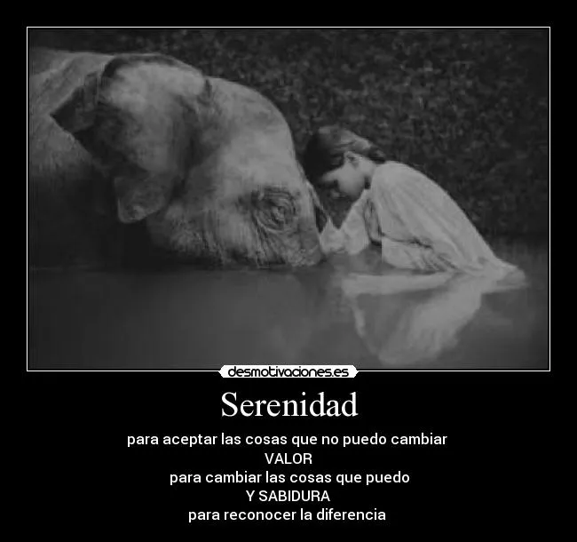 Serenidad | Desmotivaciones