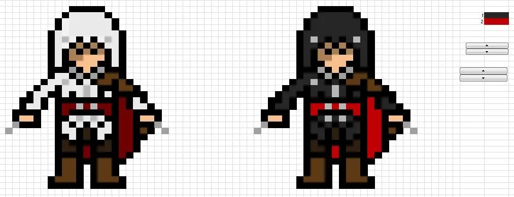 Dibujos pixelados excel - Imagui
