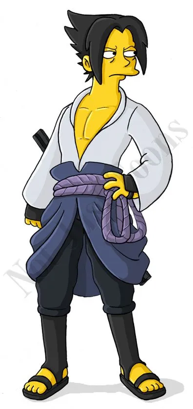 Como seriam os Simpsons em Naruto? - blog do Pablo Almeida Como seriam os Simpsons em Naruto? - blog do Pablo Almeida