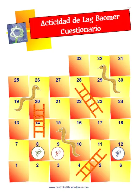 serpientes y escaleras | Centro Kehila