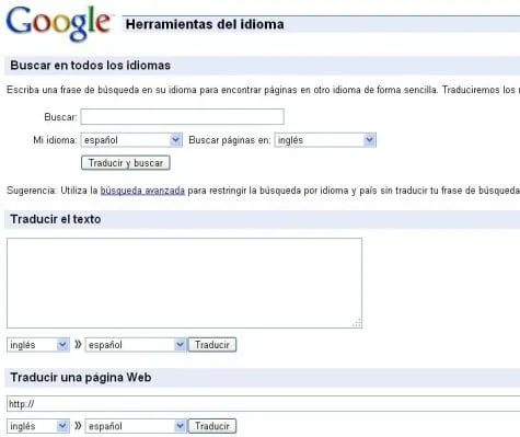 Algunos servicios de traducción disponibles en Internet ... Algunos servicios de traducción disponibles en Internet ...