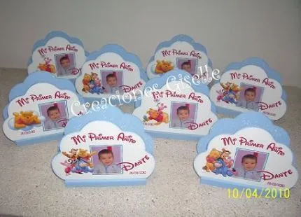 Servilletero de bautismo - Imagui