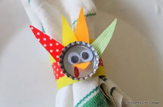 Servilletero de Pavo reciclado para el Día de Acción de Gracias ... Servilletero de Pavo reciclado para el Día de Acción de Gracias ...