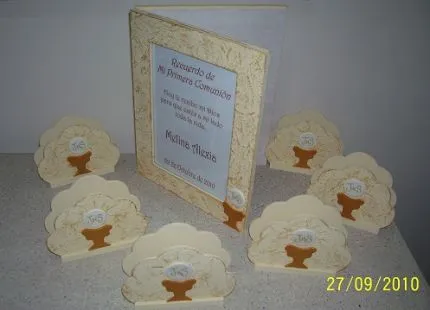 Servilleteros para comunión - Imagui
