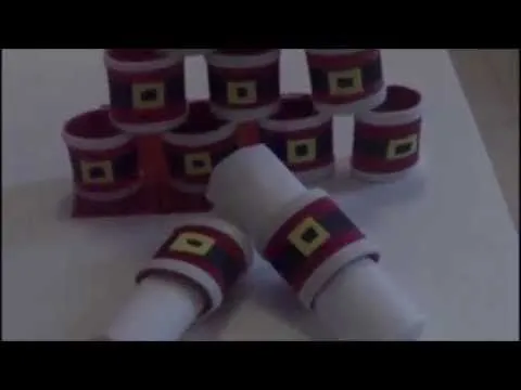 COMO HACER SERVILLETEROS PARA NAVIDAD DE GOMA EVA - YouTube COMO HACER SERVILLETEROS PARA NAVIDAD DE GOMA EVA - YouTube