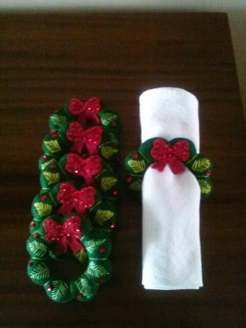 servilleteros on Pinterest | Navidad, Christmas Napkin Rings and ... servilleteros on Pinterest | Navidad, Christmas Napkin Rings and ...