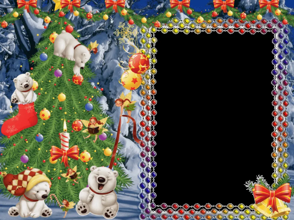 Set de 5 Elegantes Marcos para Fotos de Navidad. | Marcos Gratis ... Set de 5 Elegantes Marcos para Fotos de Navidad. | Marcos Gratis ...